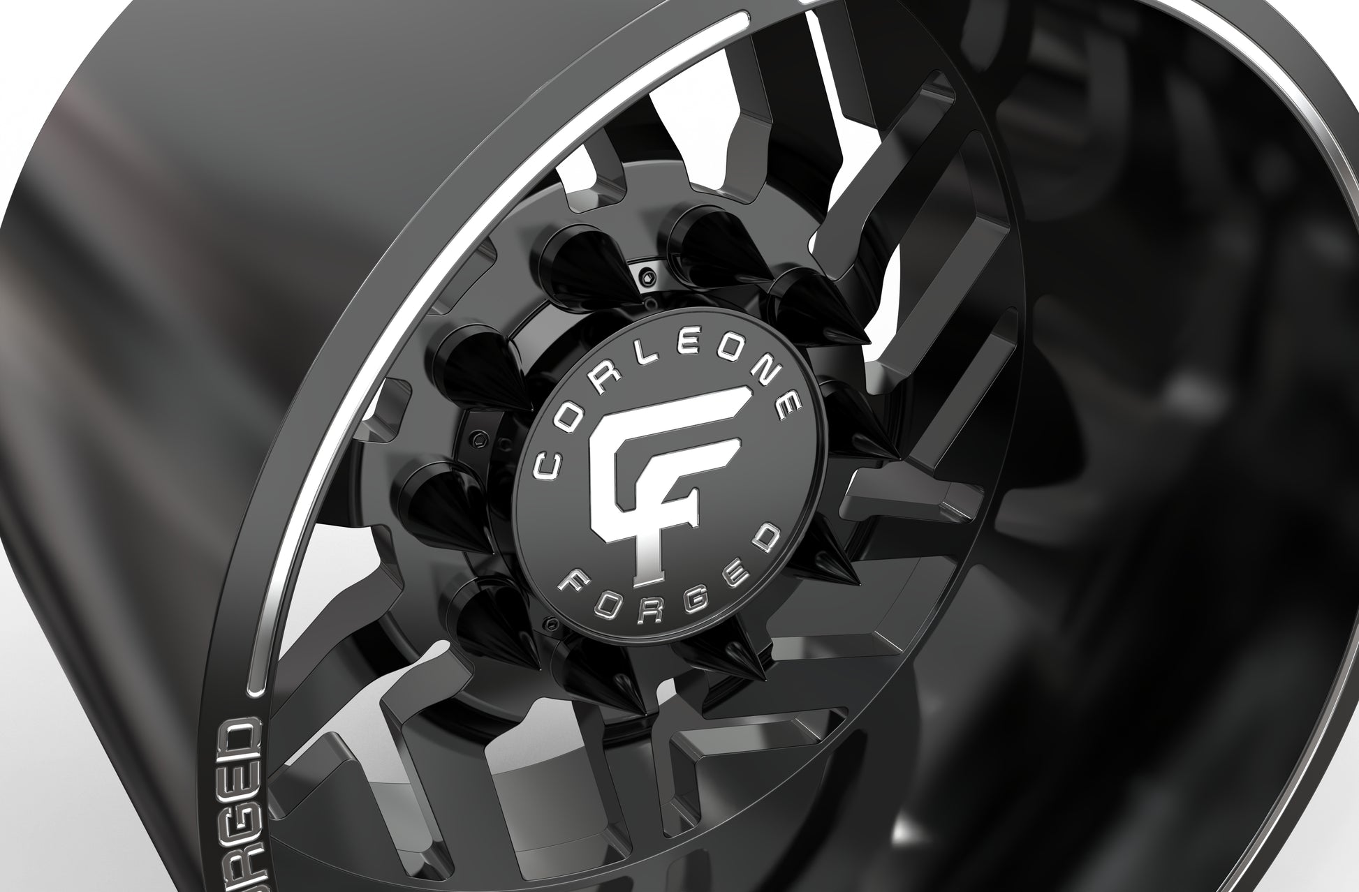 STL FILE Corleone FORGED Rear dedalo dually WHEEL 3D MODEL - ARTISTIT