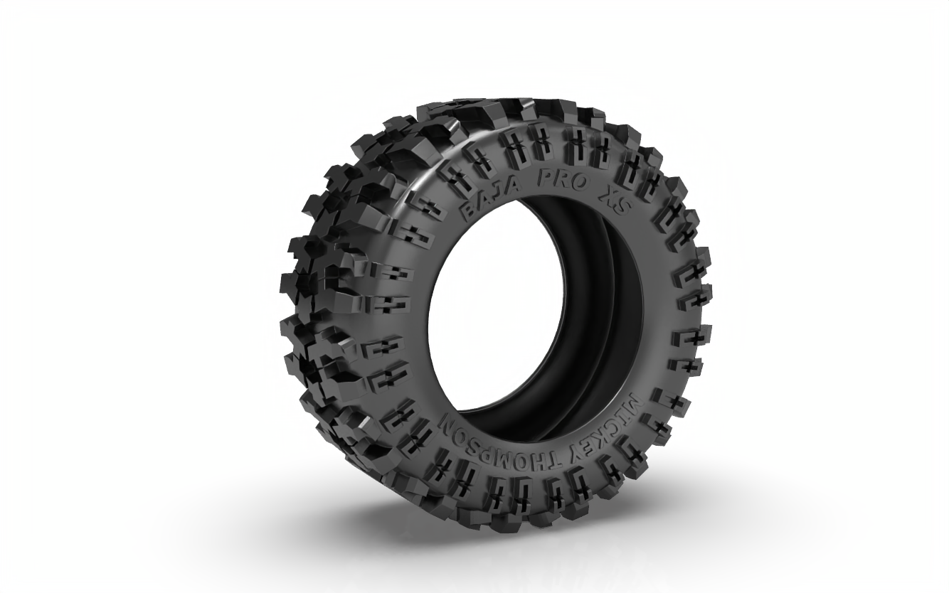 STL FILE Mickey Thompson Baja Pro Tire 3D MODEL - ARTISTIT