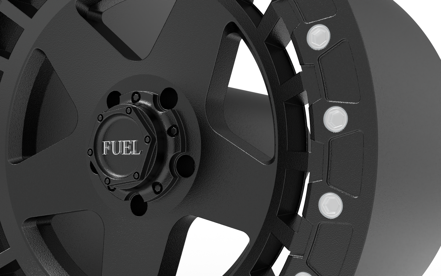 STL FILE FUEL WARP BEADLOCK WHEEL 3D MODEL - ARTISTIT