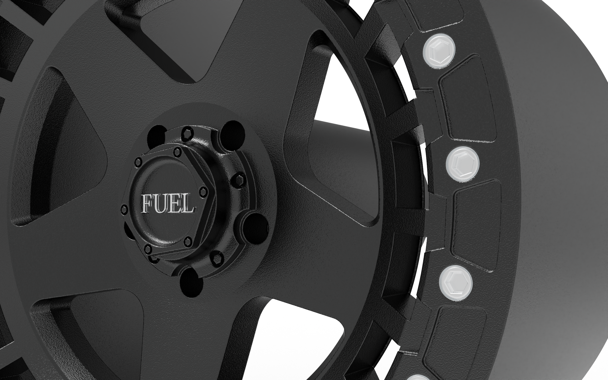 STL FILE FUEL WARP BEADLOCK WHEEL 3D MODEL - ARTISTIT