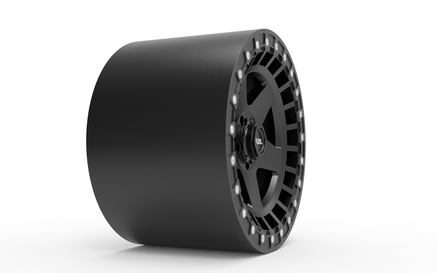 STL FILE FUEL WARP BEADLOCK WHEEL 3D MODEL - ARTISTIT