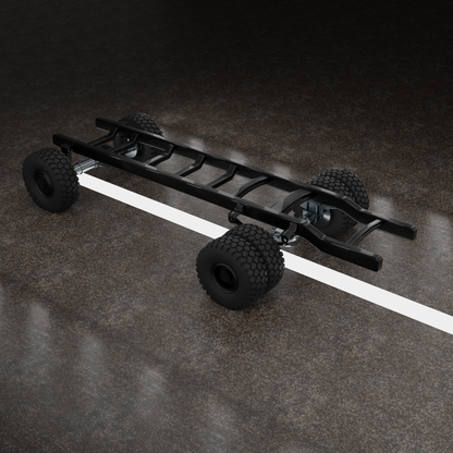 STL FILE CHEVROLET COE TRUCK 1949 V1 3D MODEL - ARTISTIT