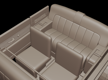 lincoln Cosmopolitan Presidential Limousine 1950  3d print model