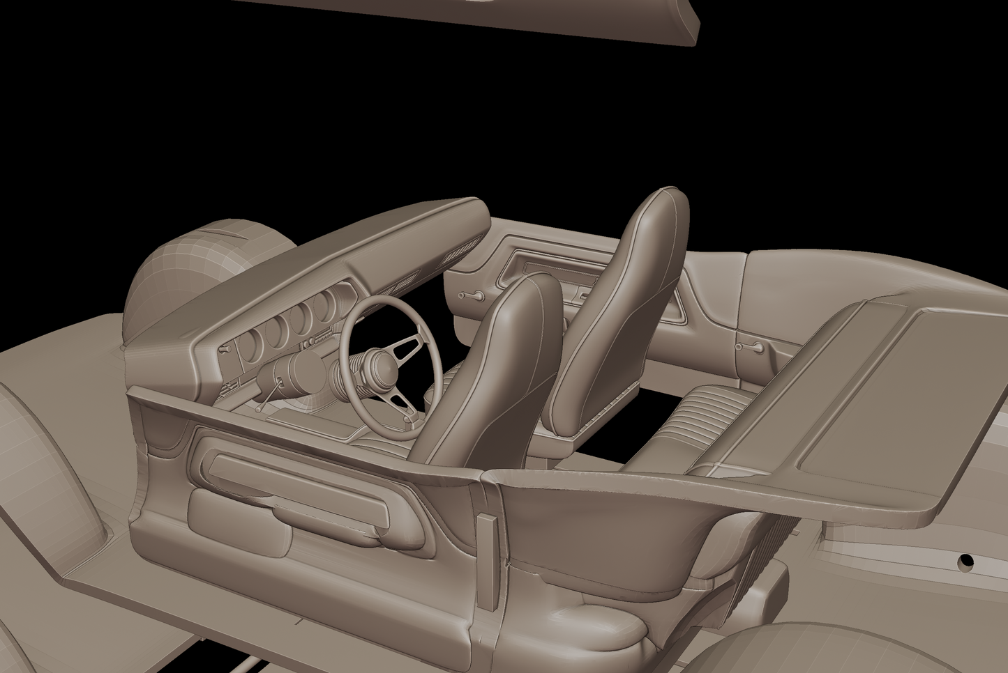 Challenger 440 1973 3D PRINT MODEL