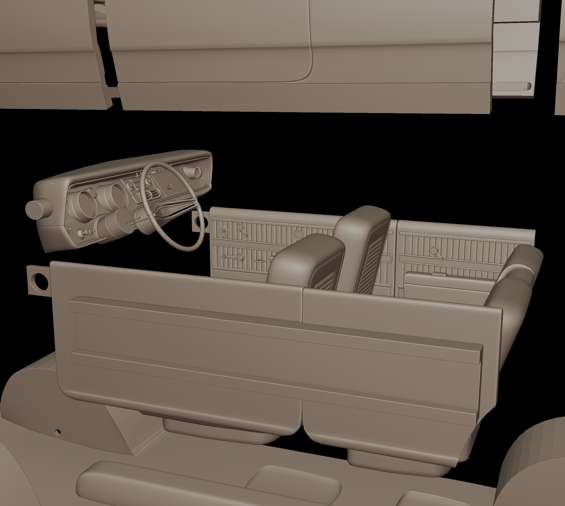 STL FILE buick wildcat 1963 3d print model - ARTISTIT