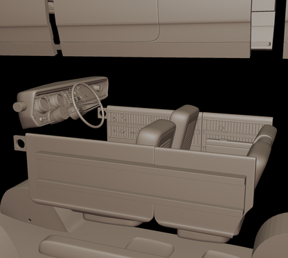 STL FILE buick wildcat 1963 3d print model - ARTISTIT