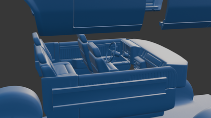 BUICK REGAL GNX 1987 3D PRINT MODEL