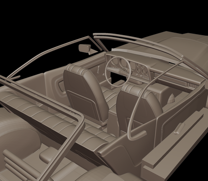 1972 Ford Gran Torino Sport 3D PRINT MODEL