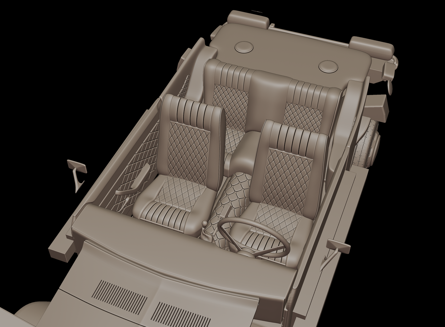 ford pinto 1973 3d print model
