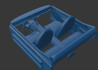 DODGE DART DEMON 340 1972 3D PRINT MODEL