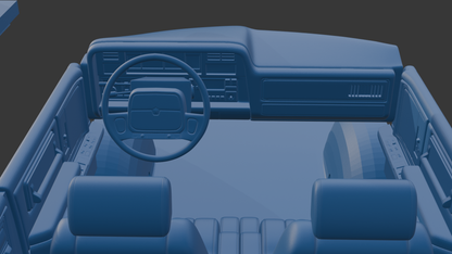 CHRYSLER IMPERIAL 1990 3D PRINT MODEL
