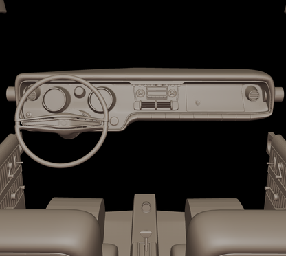 STL FILE buick wildcat 1963 3d print model - ARTISTIT