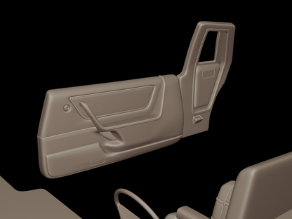 crysler cordoba 1975 3d print model