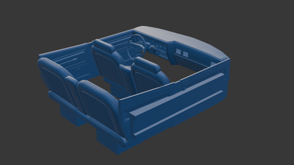DODGE MONACO 1977 FOUR-DOOR 3D PRINT MODEL