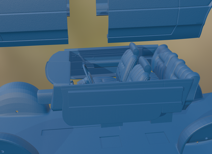 DODGE MIRADA 440 1980 3D PRINT MODEL
