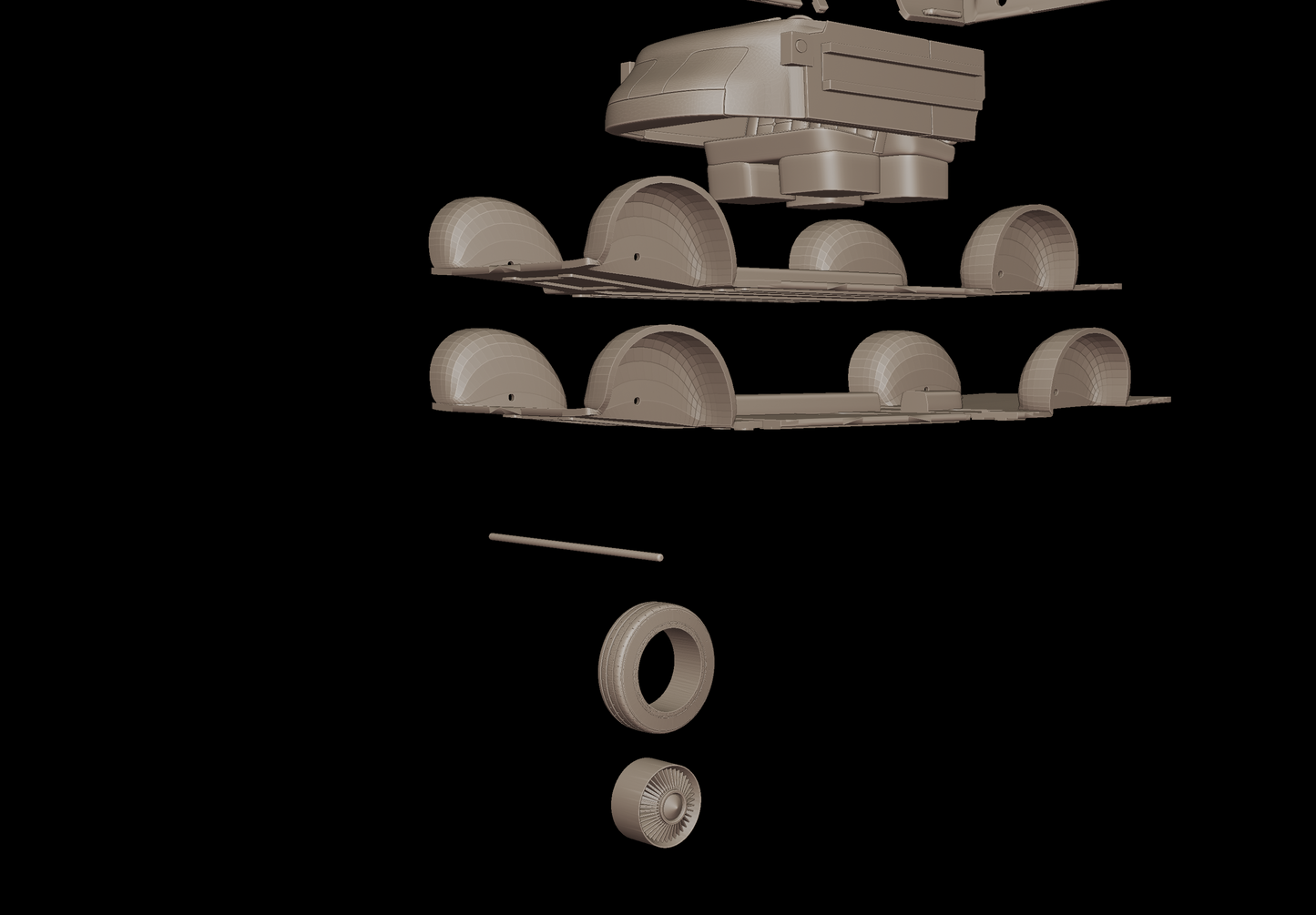 lincoln Mark II  60A 1956 3d print model