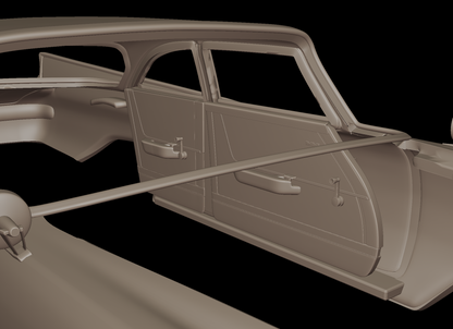 cryslar newport  4 doors 1961 3d print model