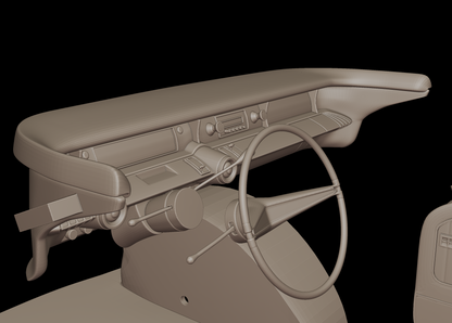 Buick Century Caballero Wagon 1957 3d print model