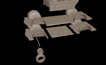 Buick GSX 455 stage 1970 3d print model