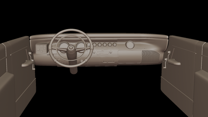 CHRYSLER 300b 1956 3D PRINT MODEL