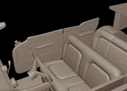 Buick Century Caballero Wagon 1957 3d print model