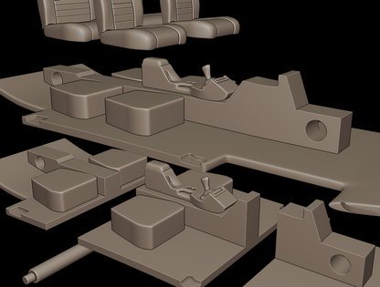 STL FILE ford mustang saleen 2001 3d print model - ARTISTIT