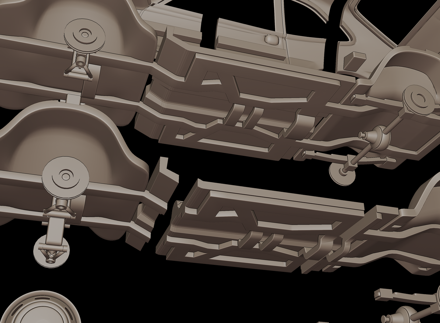 ford pinto 1973 3d print model