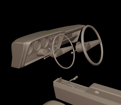 1972 Ford Gran Torino Sport 3D PRINT MODEL