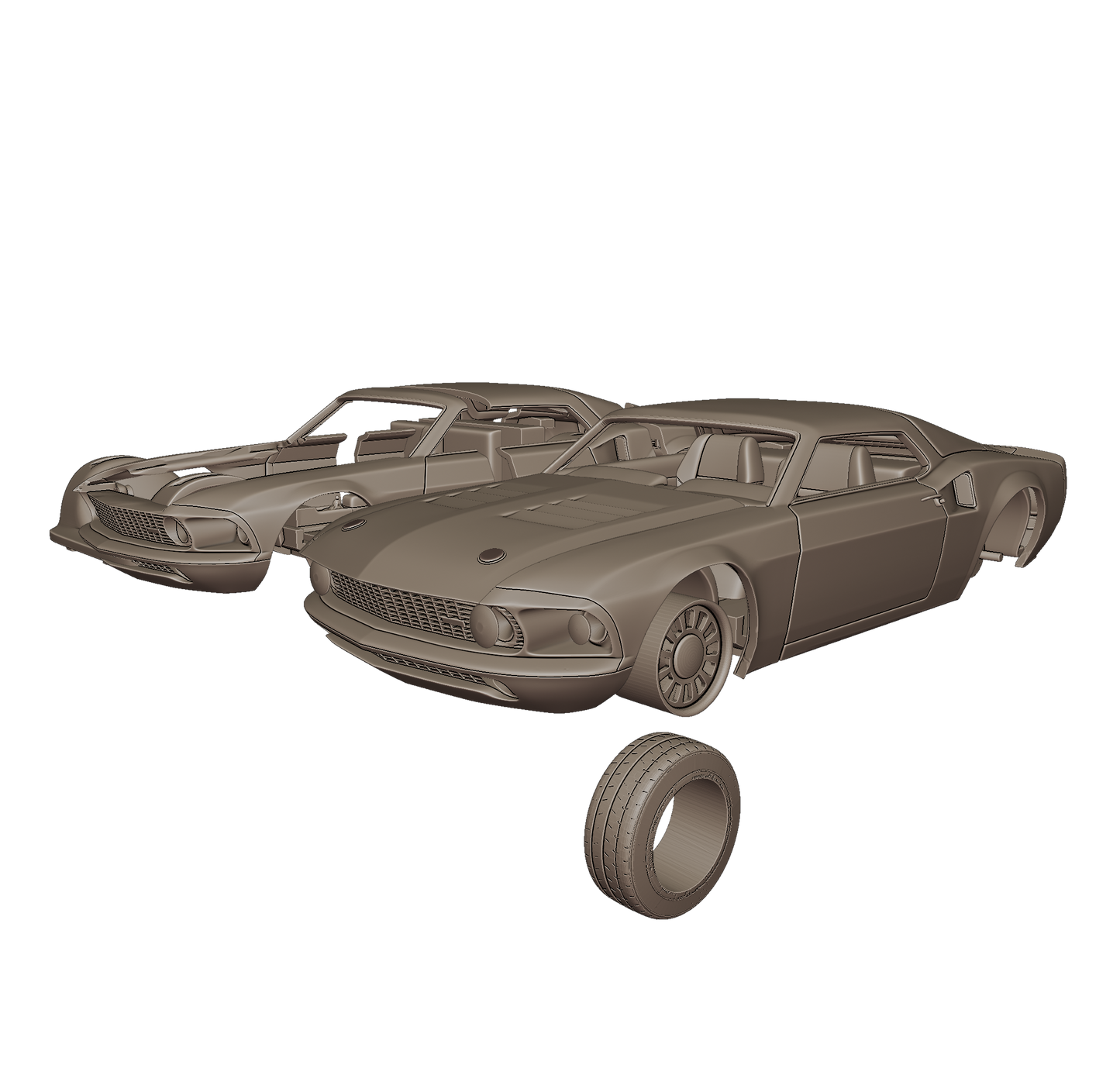 mach forty 1969 3d print model