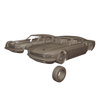 STL FILE mach forty 1969 3d print model - ARTISTIT