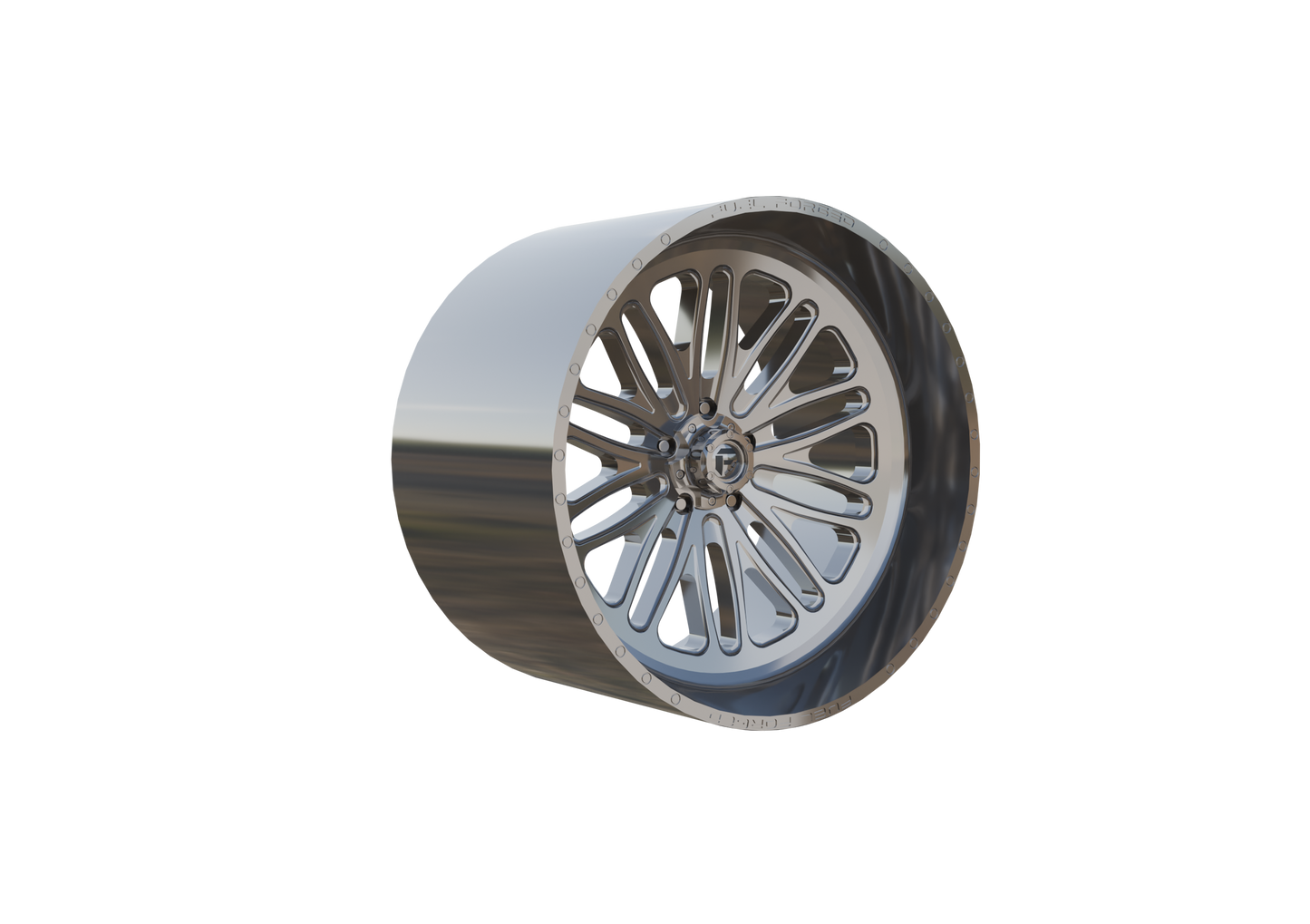 FUEL OFF-ROAD FFC66 CONCAVE WHEEL 3D PRINT MODEL