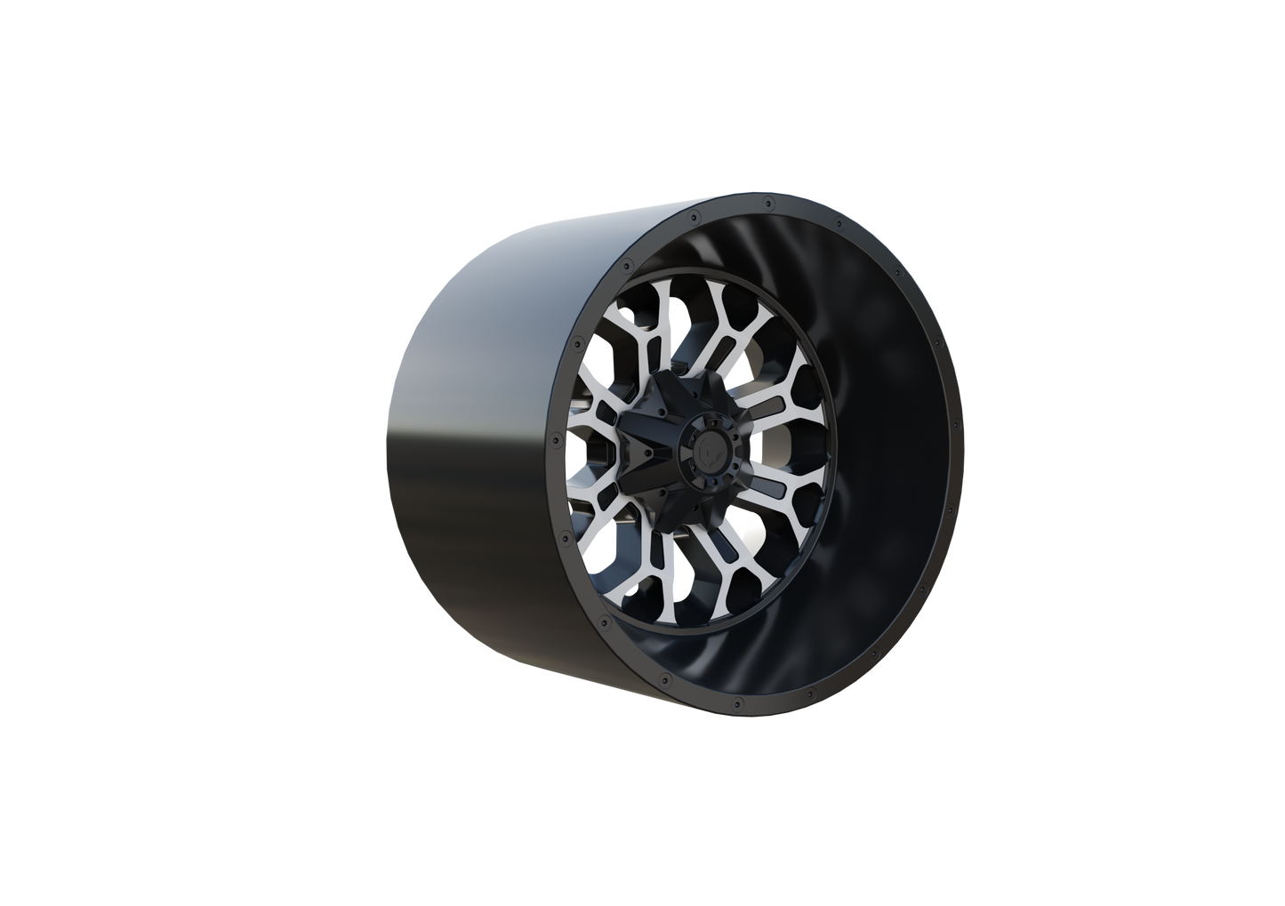 FUEL OFF-ROAD CRUSH WHEEL 3D PRINT MODEL