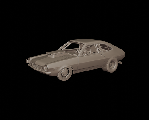 1972 Ford Pinto Bob Glidden Pro Stock 3d print model