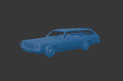 Dodge Monaco Station Wagon 1977 3D PRINT MODEL