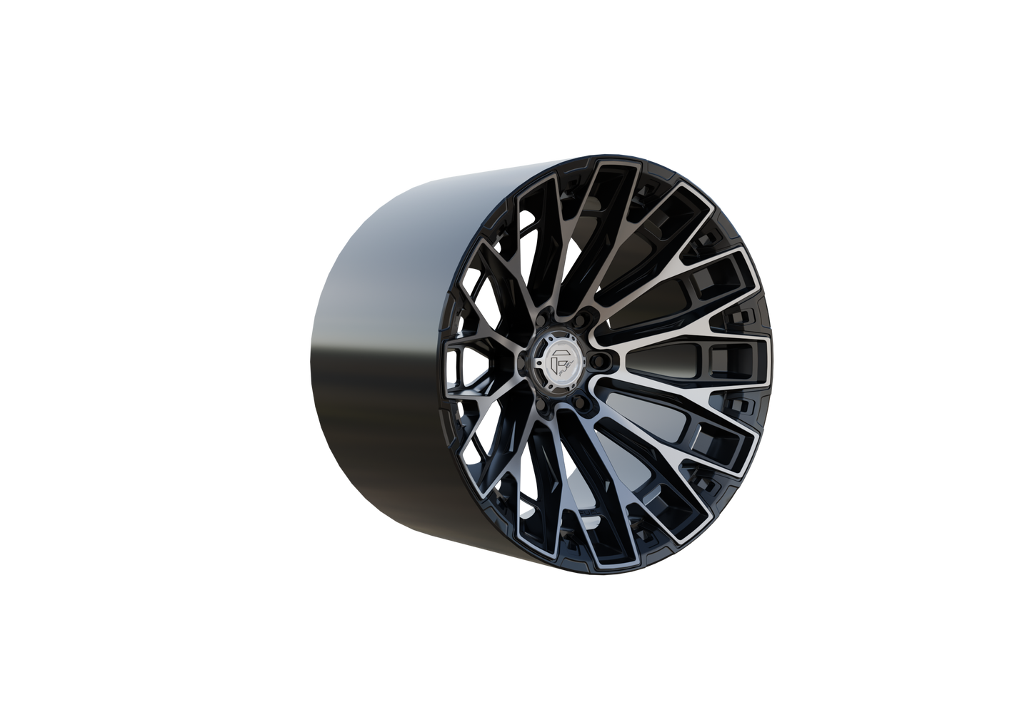 FUEL OFF-ROAD TRAX WHEEL 3D PRINT MODEL