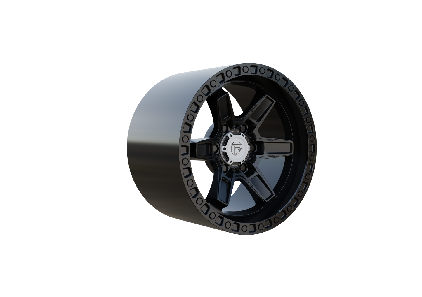 FUEL OFF-ROAD KICKER WHEEL 3D PRINT MODEL