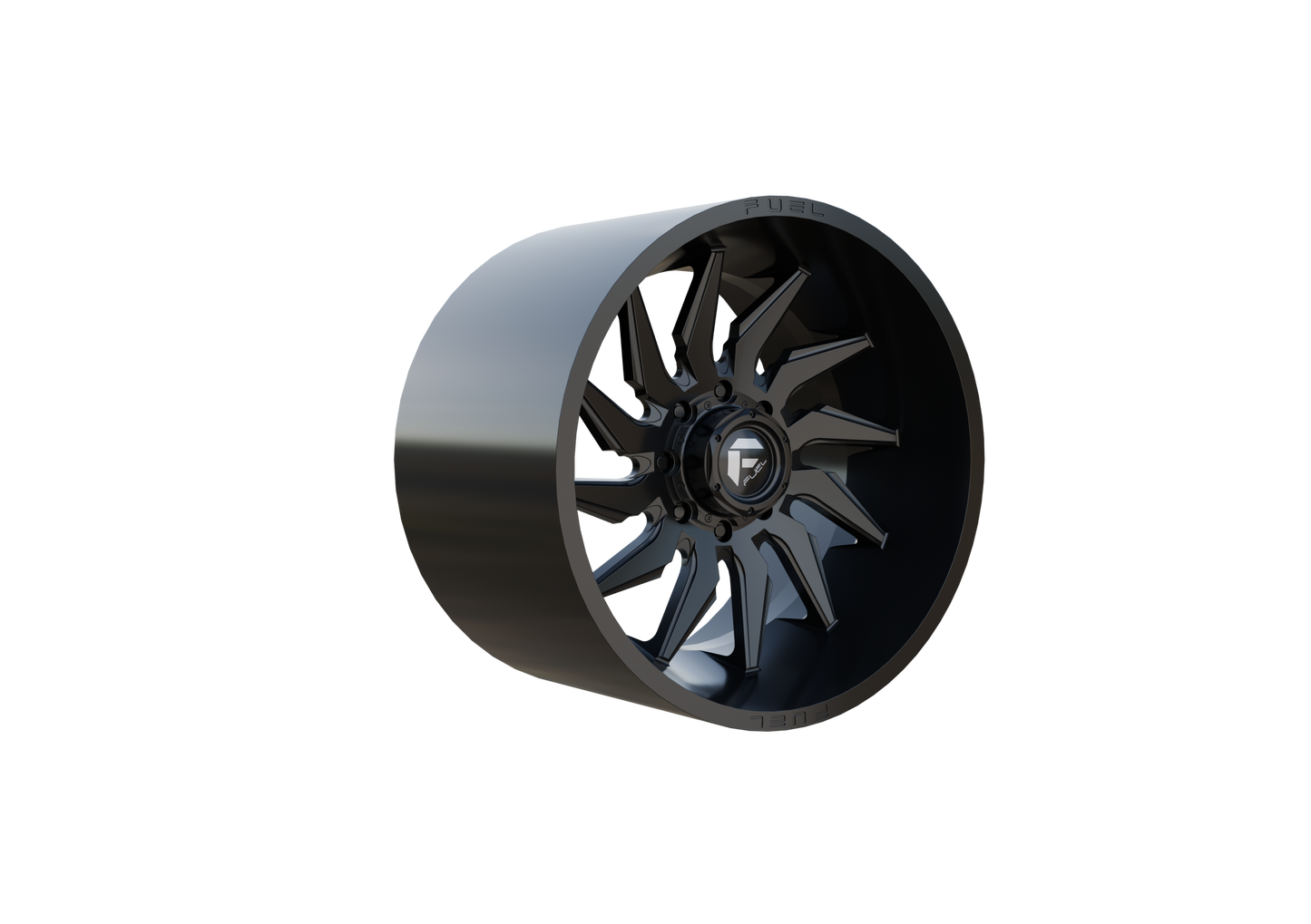 FUEL OFF-ROAD SABER WHEEL 3D PRINT MODEL