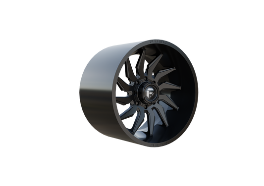 STL FILE FUEL OFF-ROAD SABER WHEEL 3D PRINT MODEL - ARTISTIT