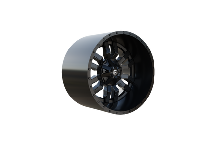 FUEL OFF-ROAD SLEDGE WHEEL 3D PRINT MODEL