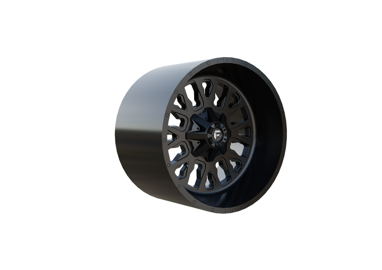 FUEL OFF-ROAD STROKE WHEEL 3D PRINT MODEL