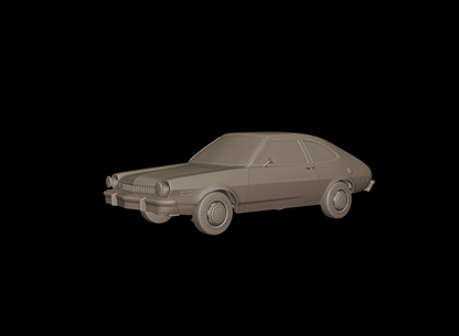 STL FILE ford pinto 1973 3d print model - ARTISTIT
