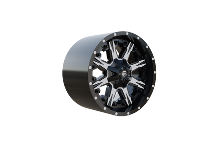 FUEL OFF-ROAD NUTZ WHEEL 3D PRINT MODEL