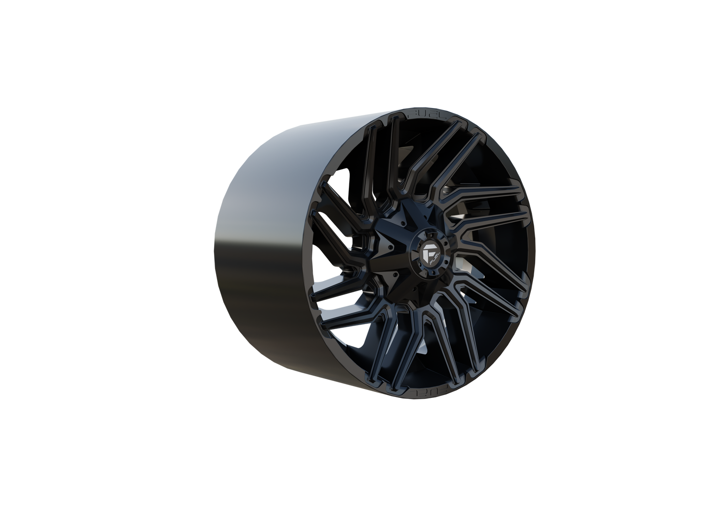 FUEL OFF-ROAD TYPHOON WHEEL 3D PRINT MODEL