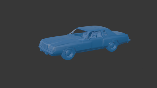‏‏Dodge MAGNUM XE 1978 3D PRINT MODEL