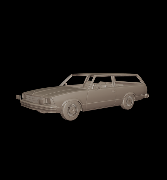 chevrolet malibu classic 1980 two doors wagon