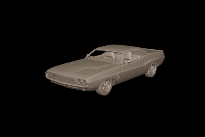 Challenger 440 1973 3D PRINT MODEL