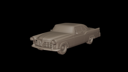 CHRYSLER 300b 1956 3D PRINT MODEL