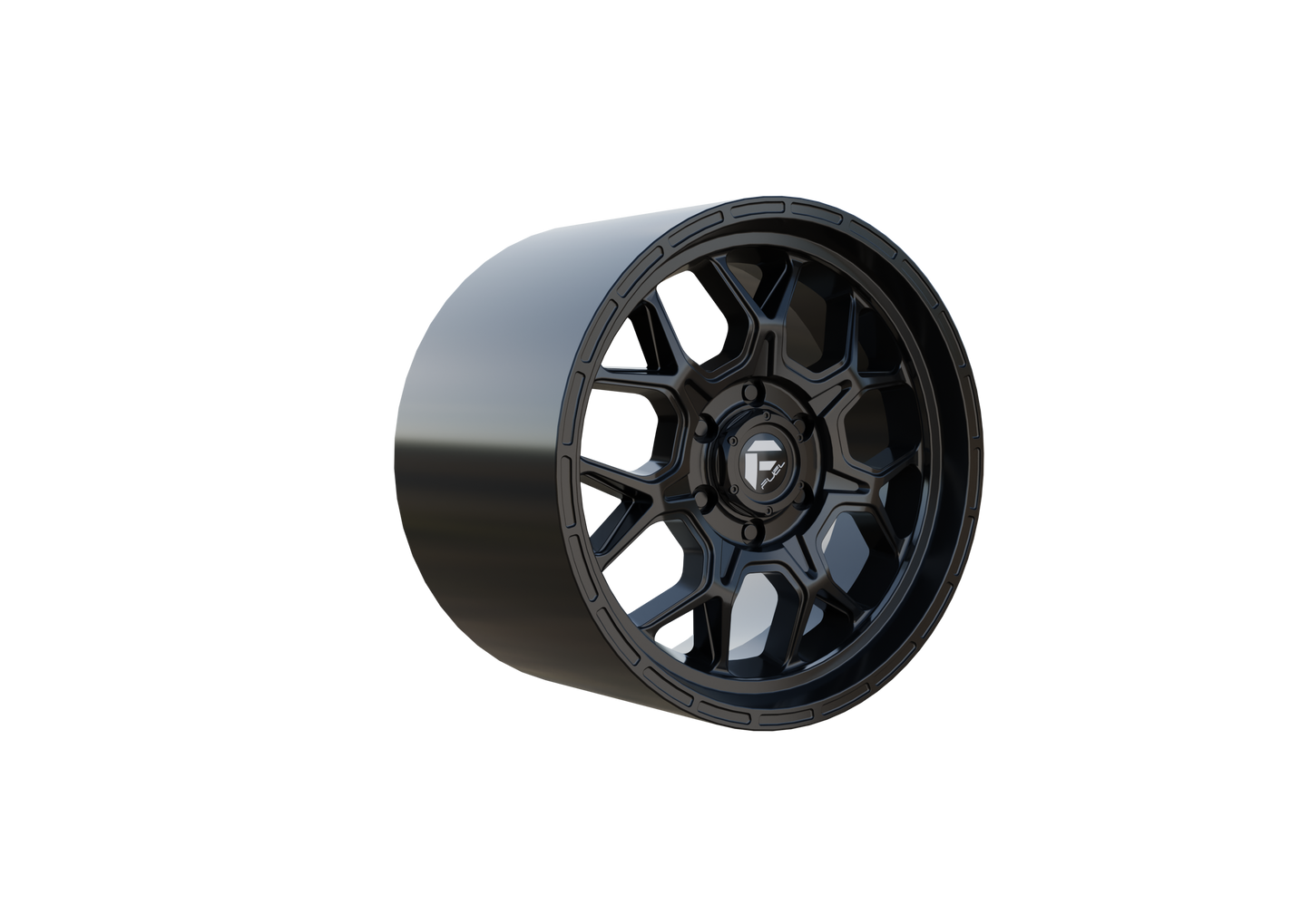 FUEL OFF-ROAD TECH WHEEL 3D PRINT MODEL