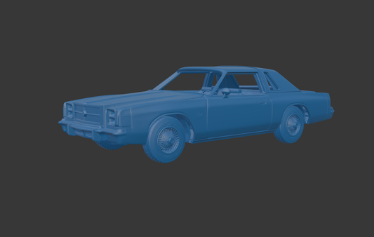 CHRYSLER CORDOBA 300 1979 3D PRINT MODEL