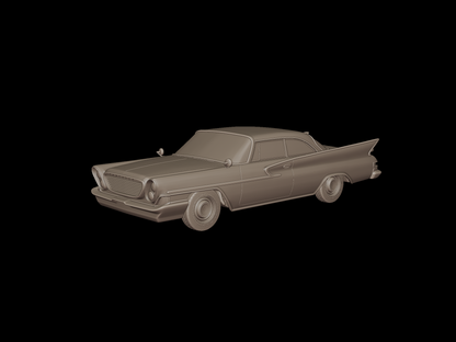 chrysler newport hardtop sedan 2 doors 1961 3d print model